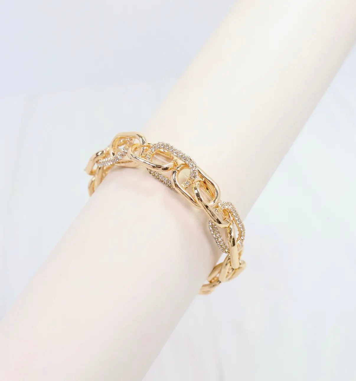 Gold Link Bracelet