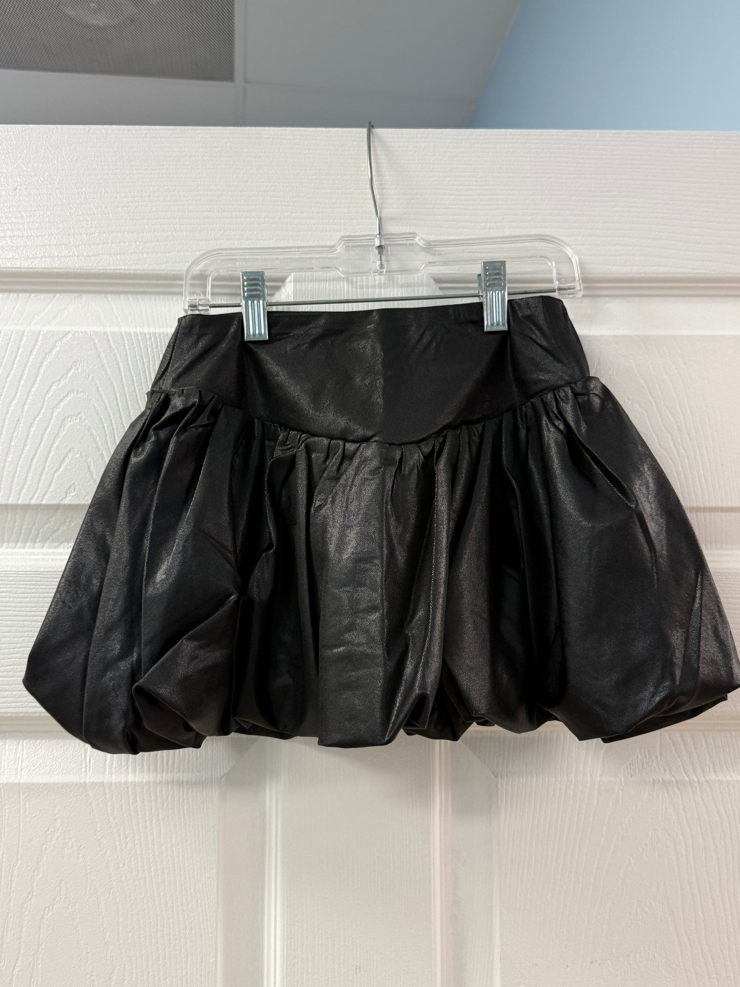 Kids Black Bubble Skirt