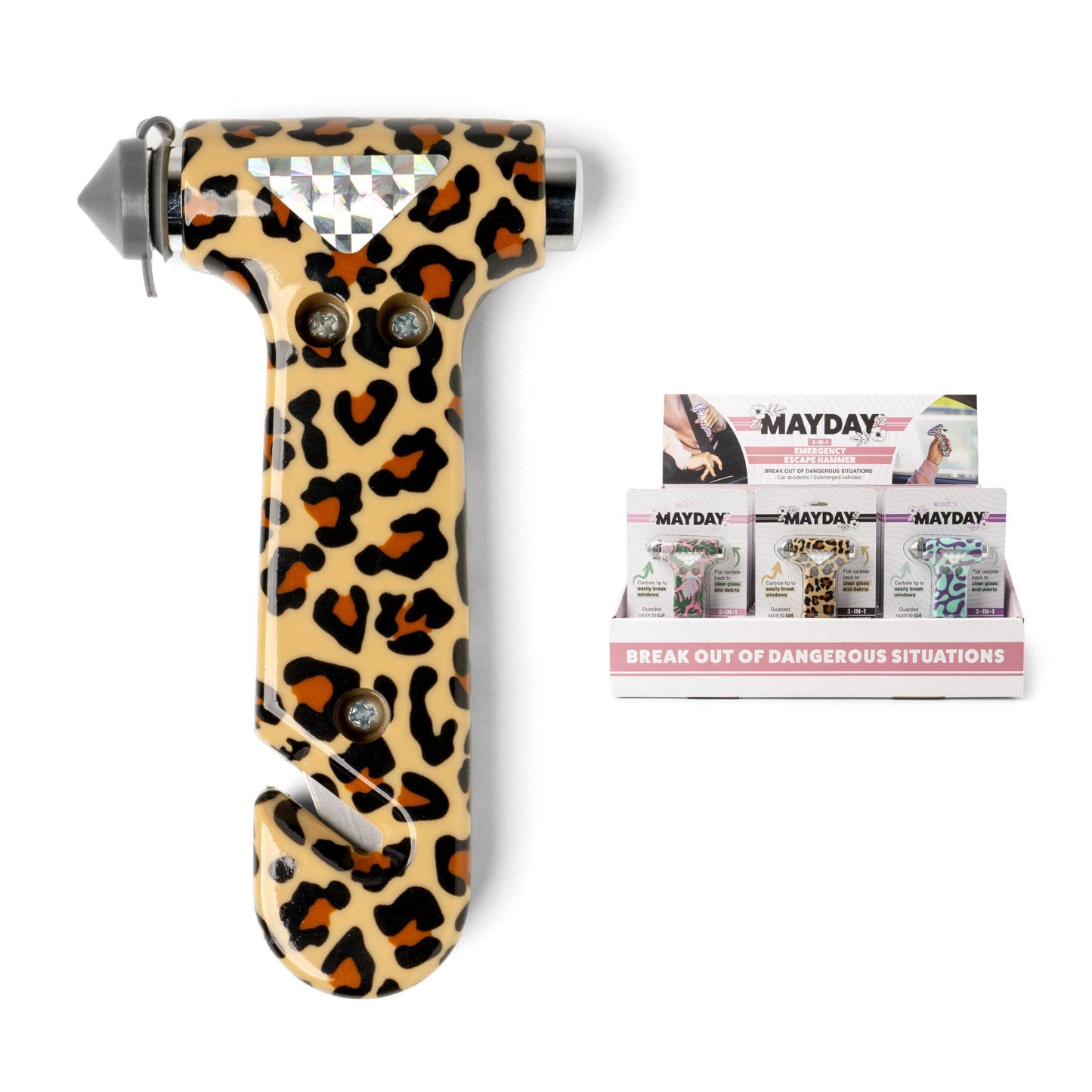 MAYDAY 2-in-1 Emergency Escape Hammer