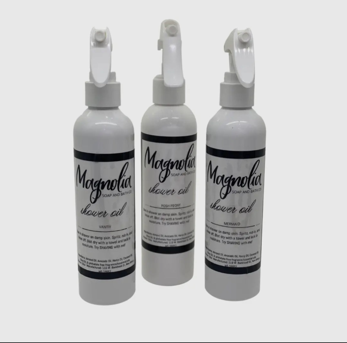 Magnolia Soap Shower Oil