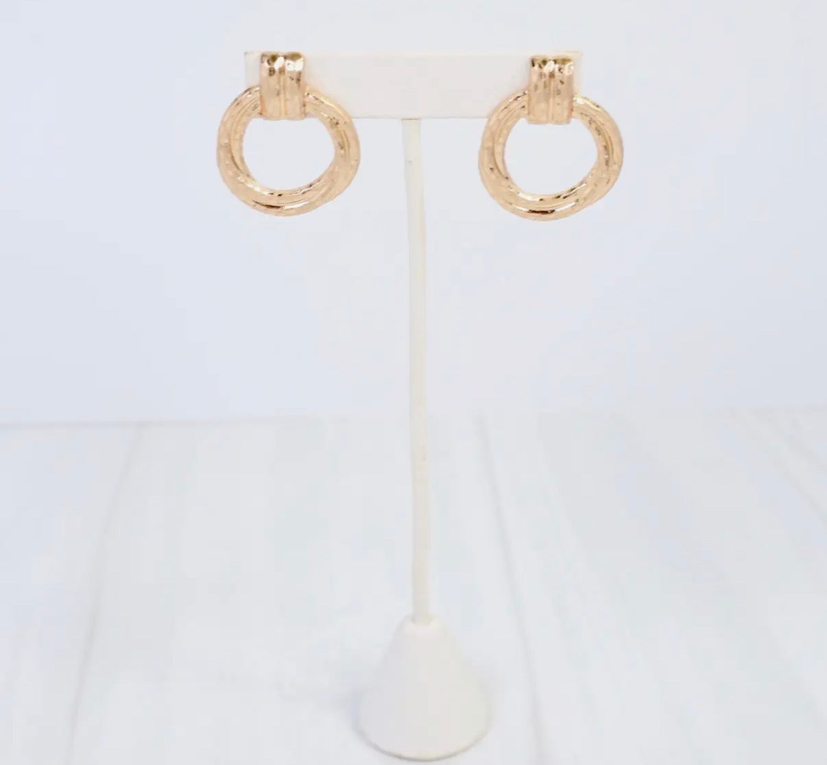 Drop Gold Earrings