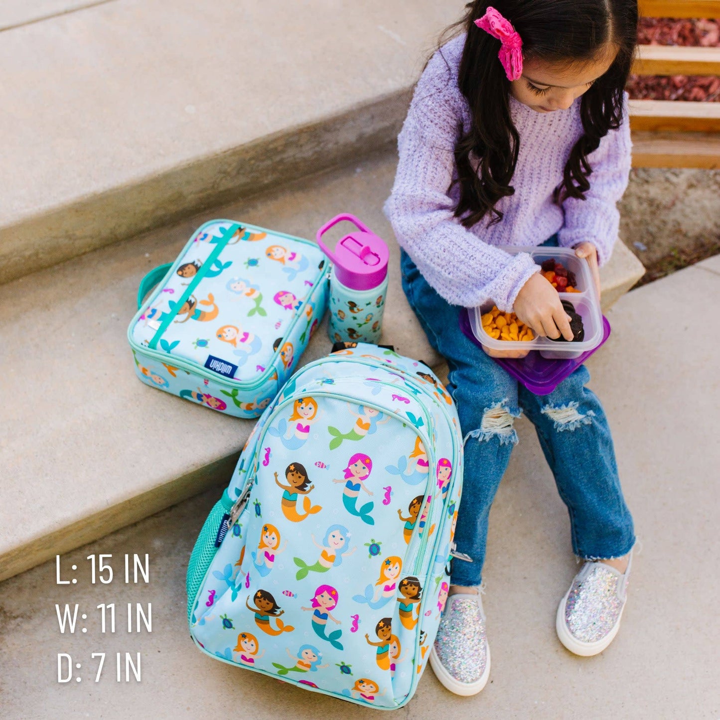 Mermaids Backpack - 15 Inch
