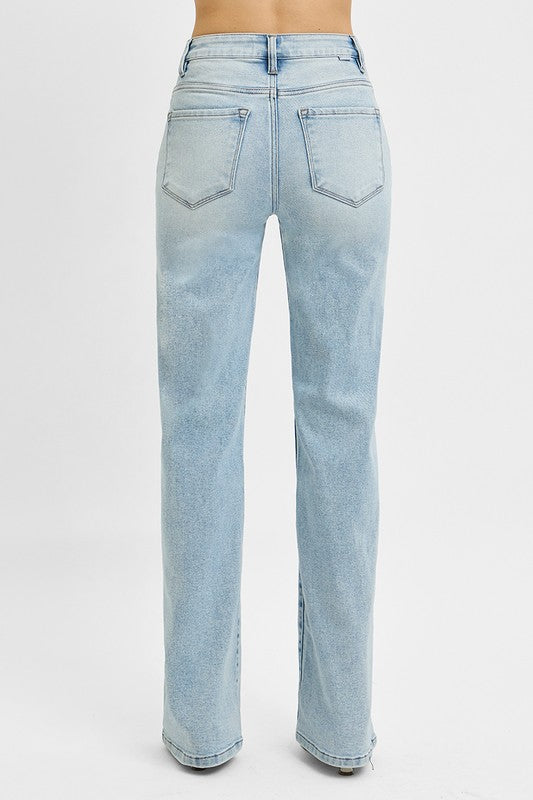 High Rise Wide Leg 90βs Jeans
