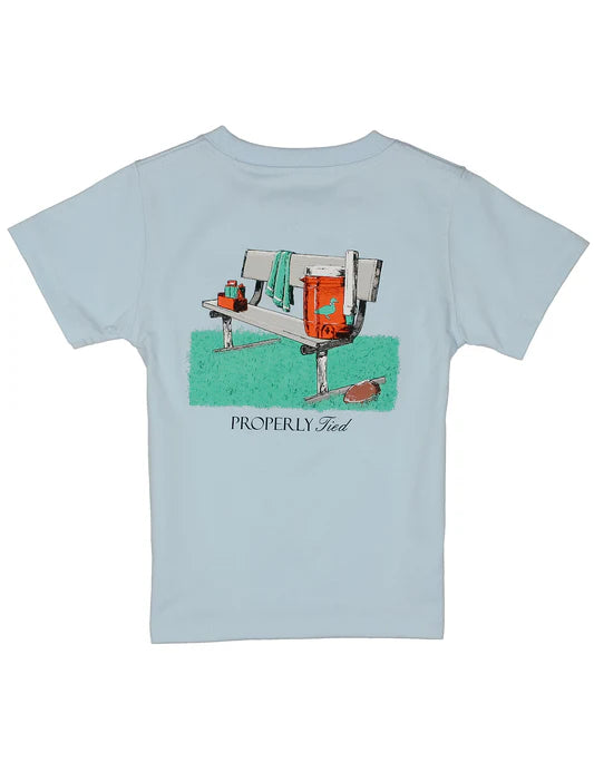 Boys Halftime SS Periwinkle Tee