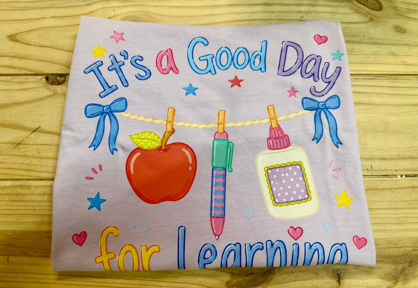 It’s a good day for learning tee