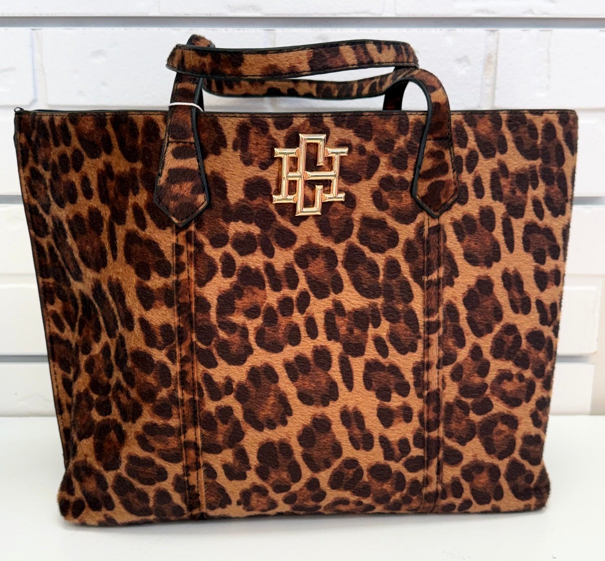 Leopard Caroline Hill Purse