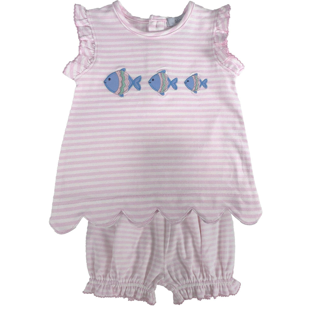 Fish Girl's Bloomers Set