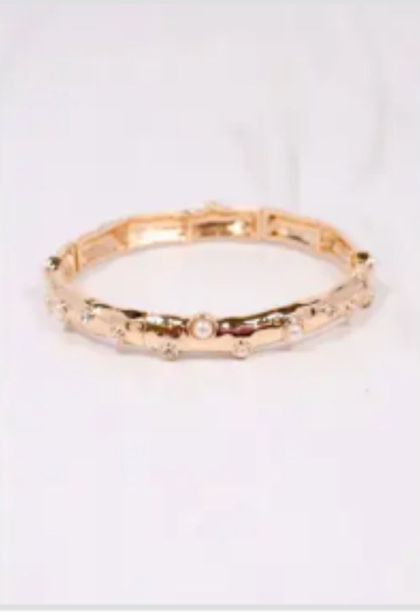 Pearl Gold Bracelet