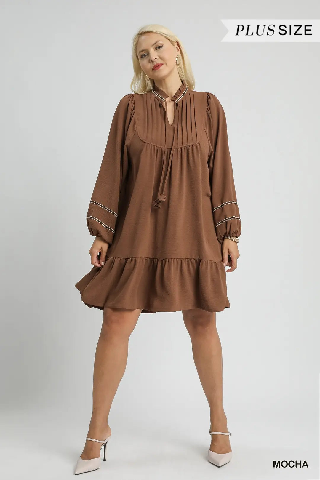 Bubble Sleeve Dress