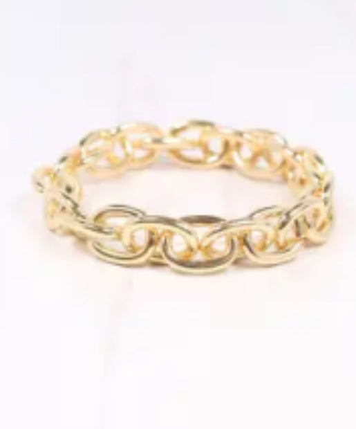 Gold Stretch Bracelet