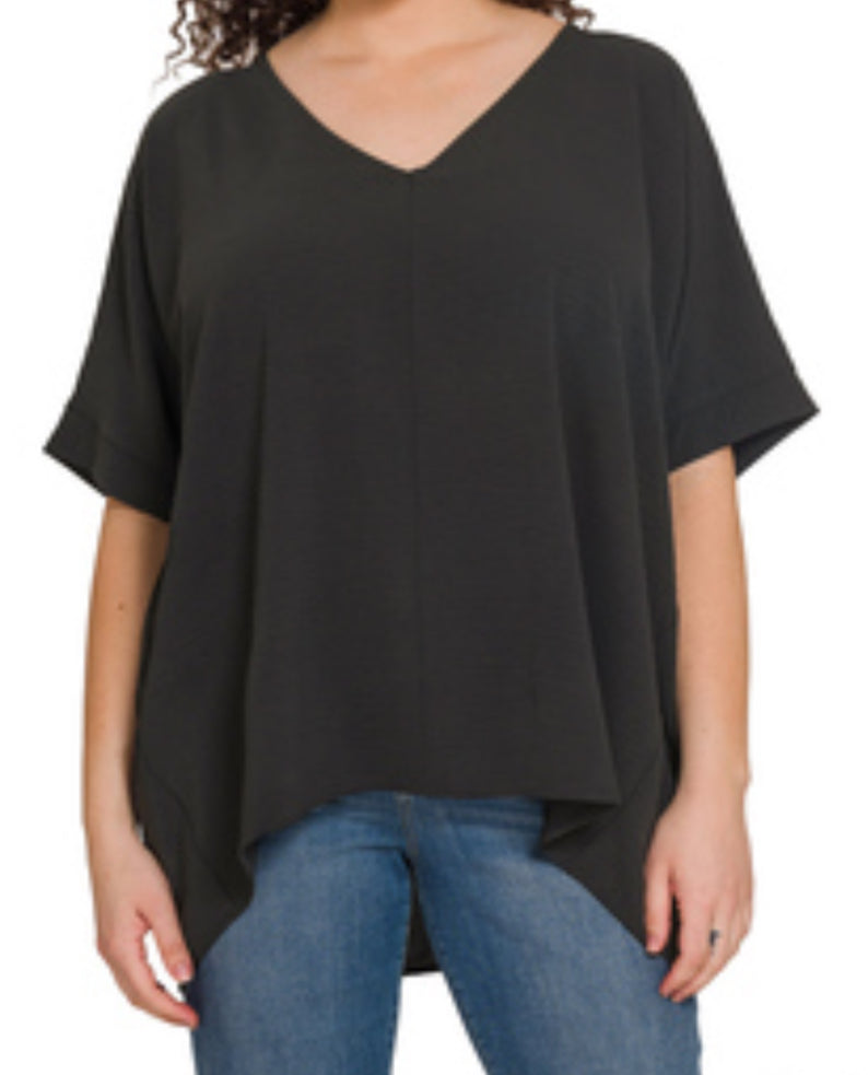 Plus Airflow Woven Tops