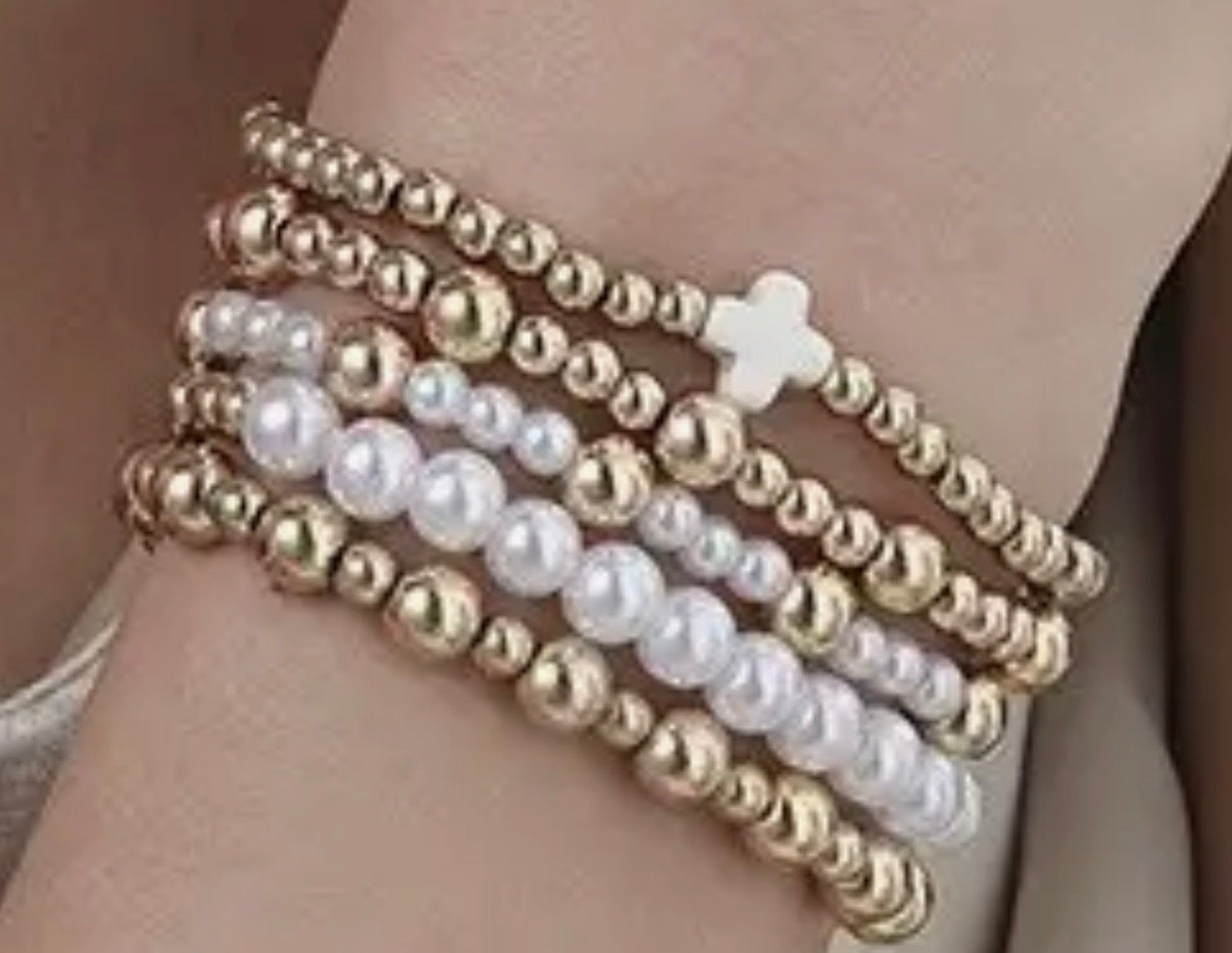 Cross Bracelet Set