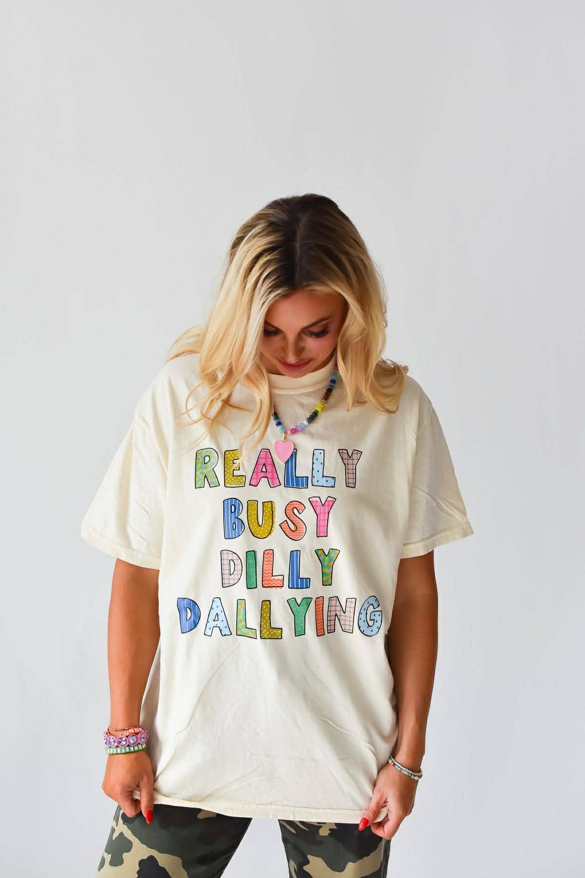 Really Busy Dilly Dallying Short Sleeve