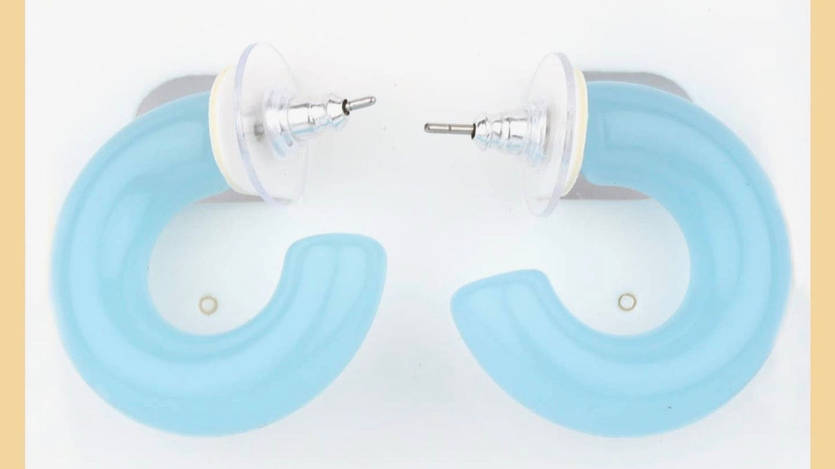 Light Blue Hoops