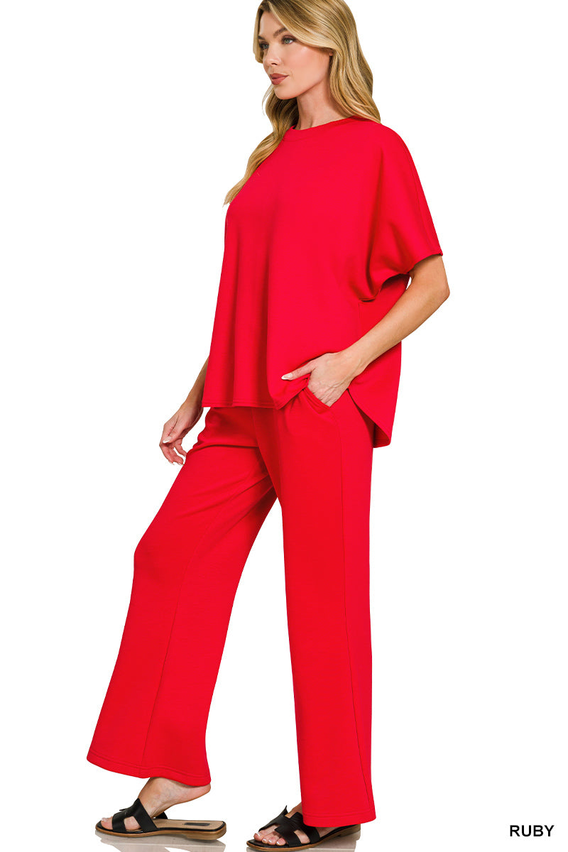 Scuba Soft Pants Set