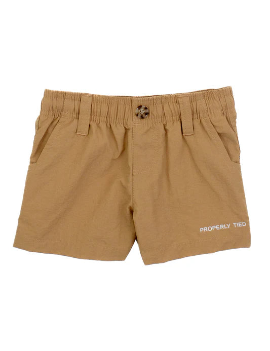 Boys Mallard Shorts Camel