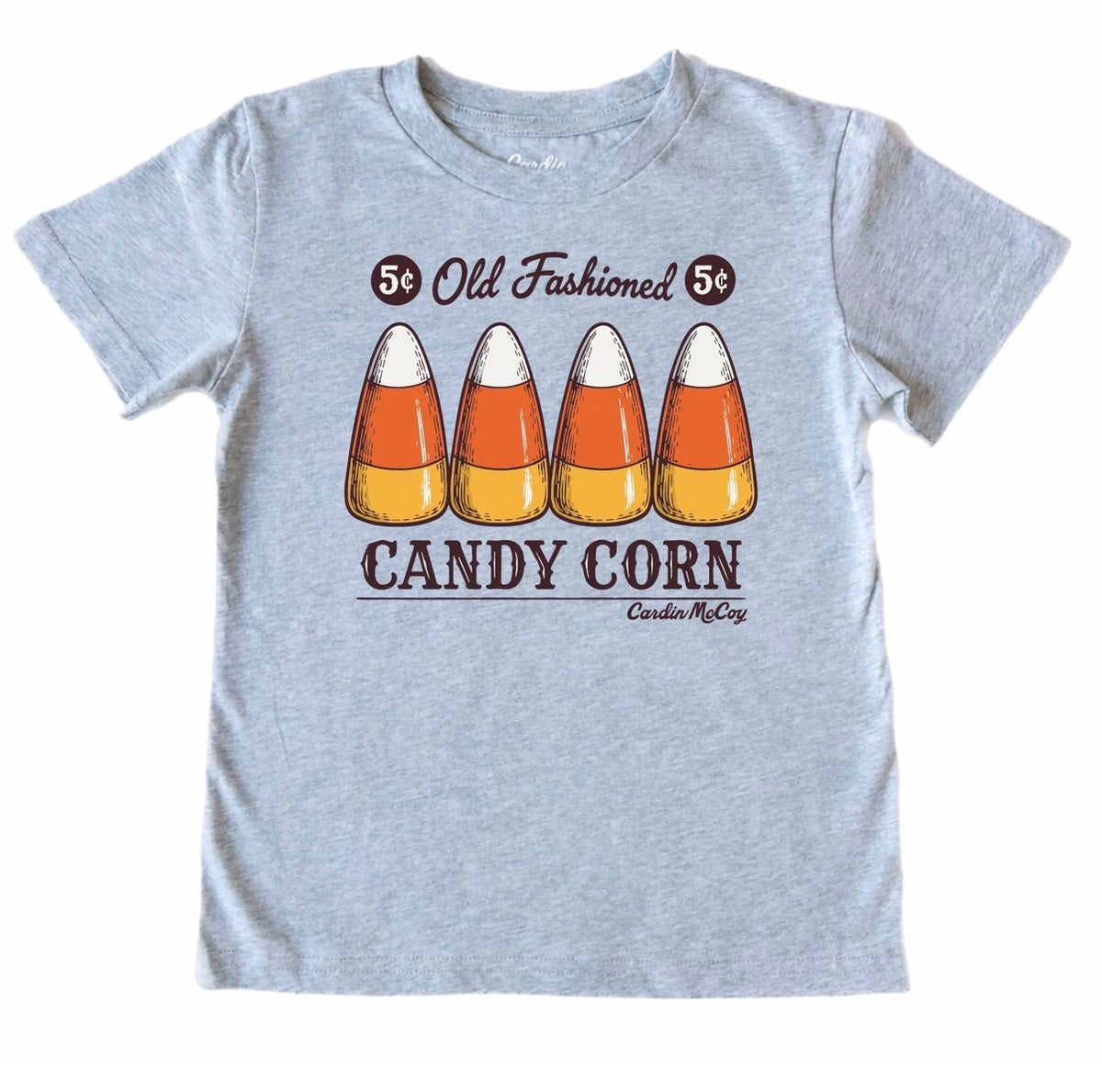 Kids Candy Corn Short Sleeve Tee