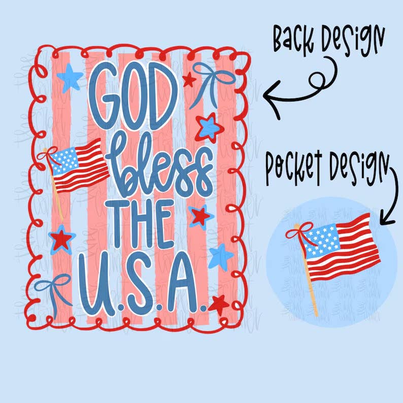 God Bless The USA Tee