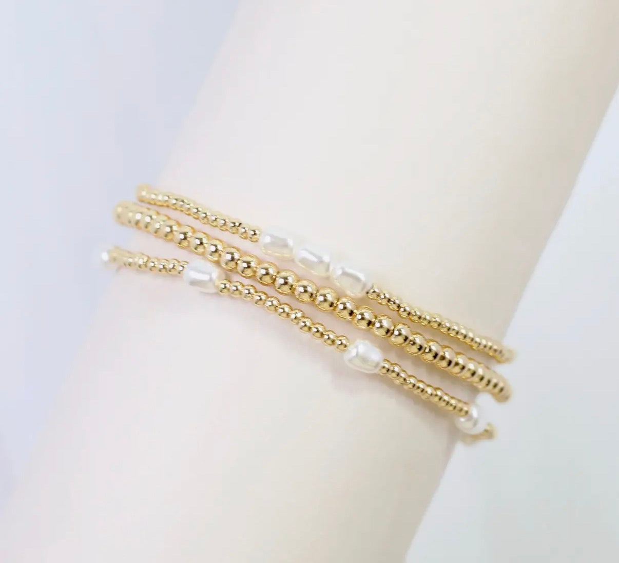 Three Strand Bracelet Set