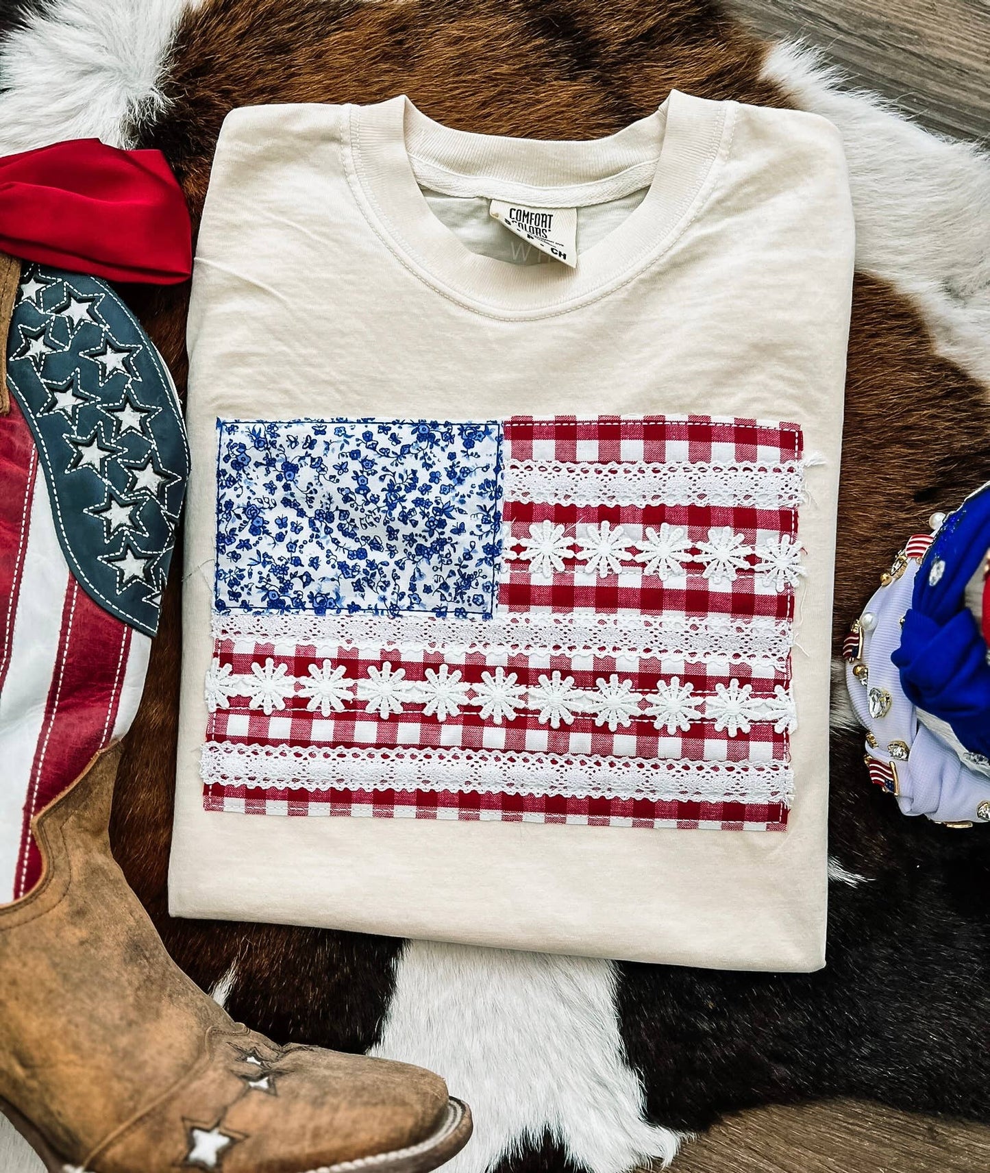 American Flag Daisy
