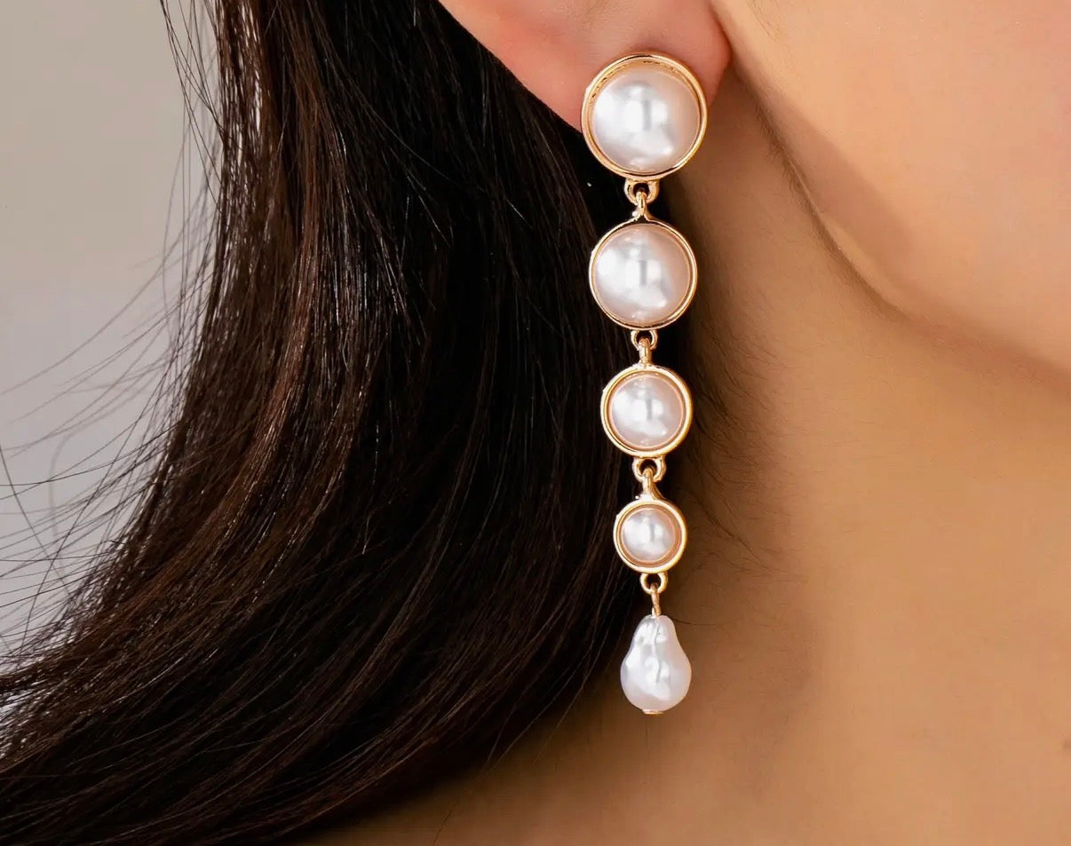 Pearl Drop Earrings