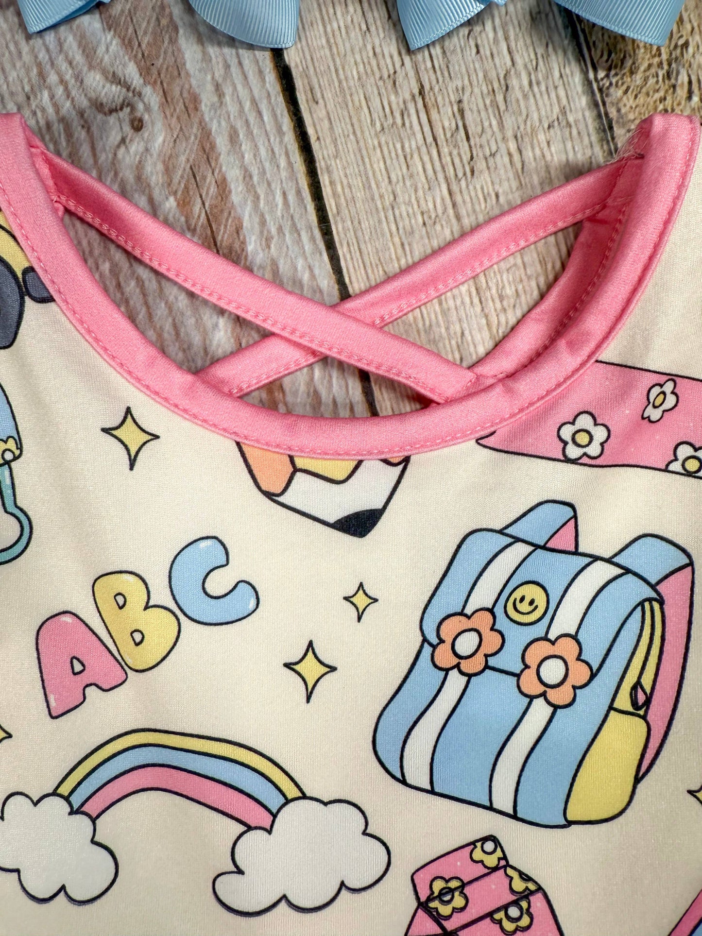School Buses & Supplies Twirl Dress