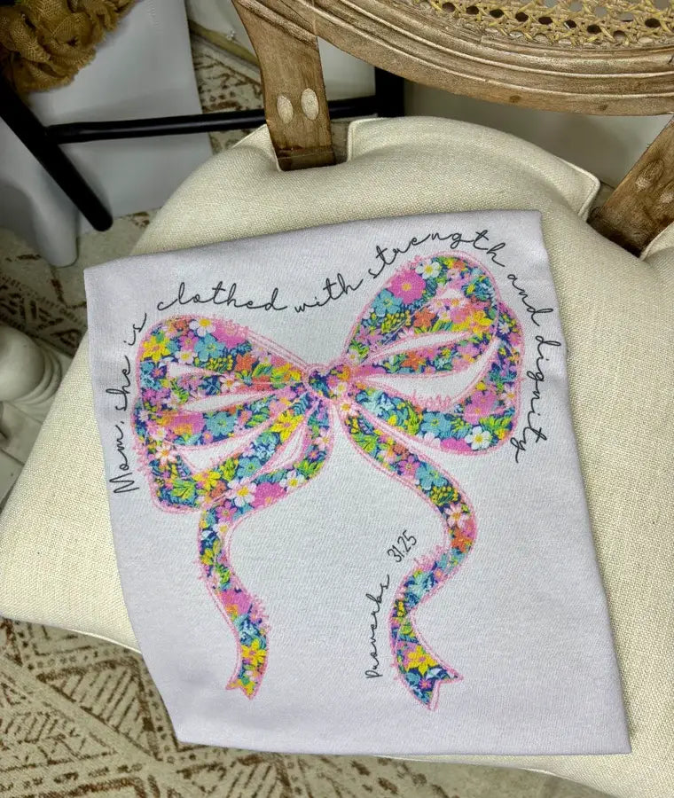 She is Clothed with Strength and Dignity (Sub T-Shirt)