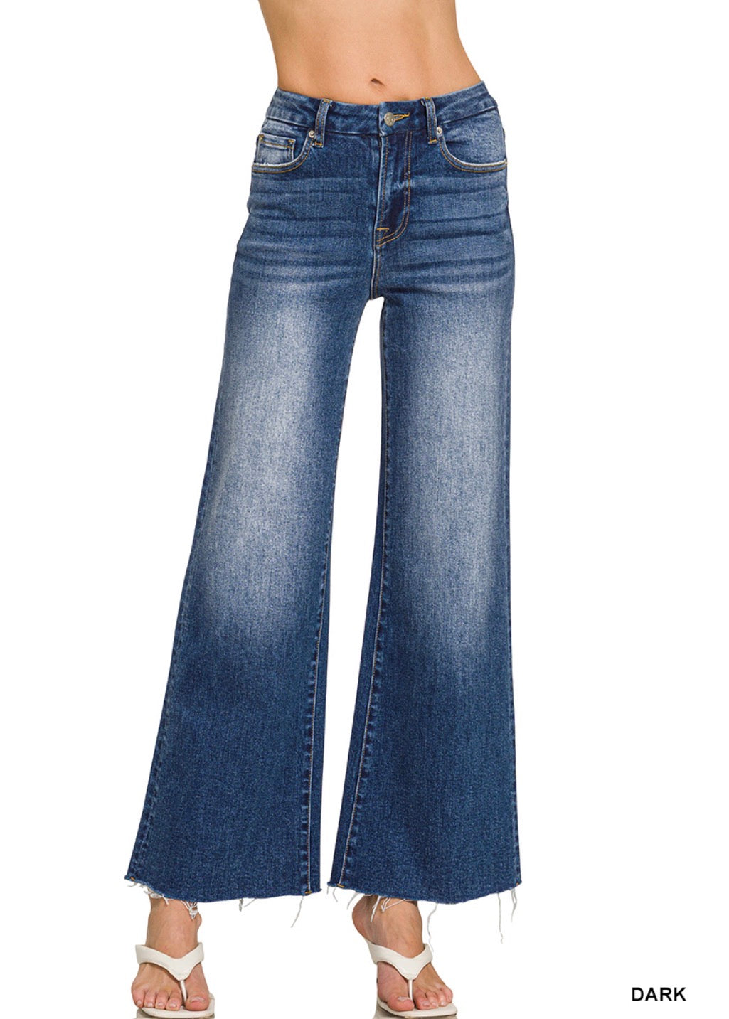 High Rise Flare Bottom Jeans