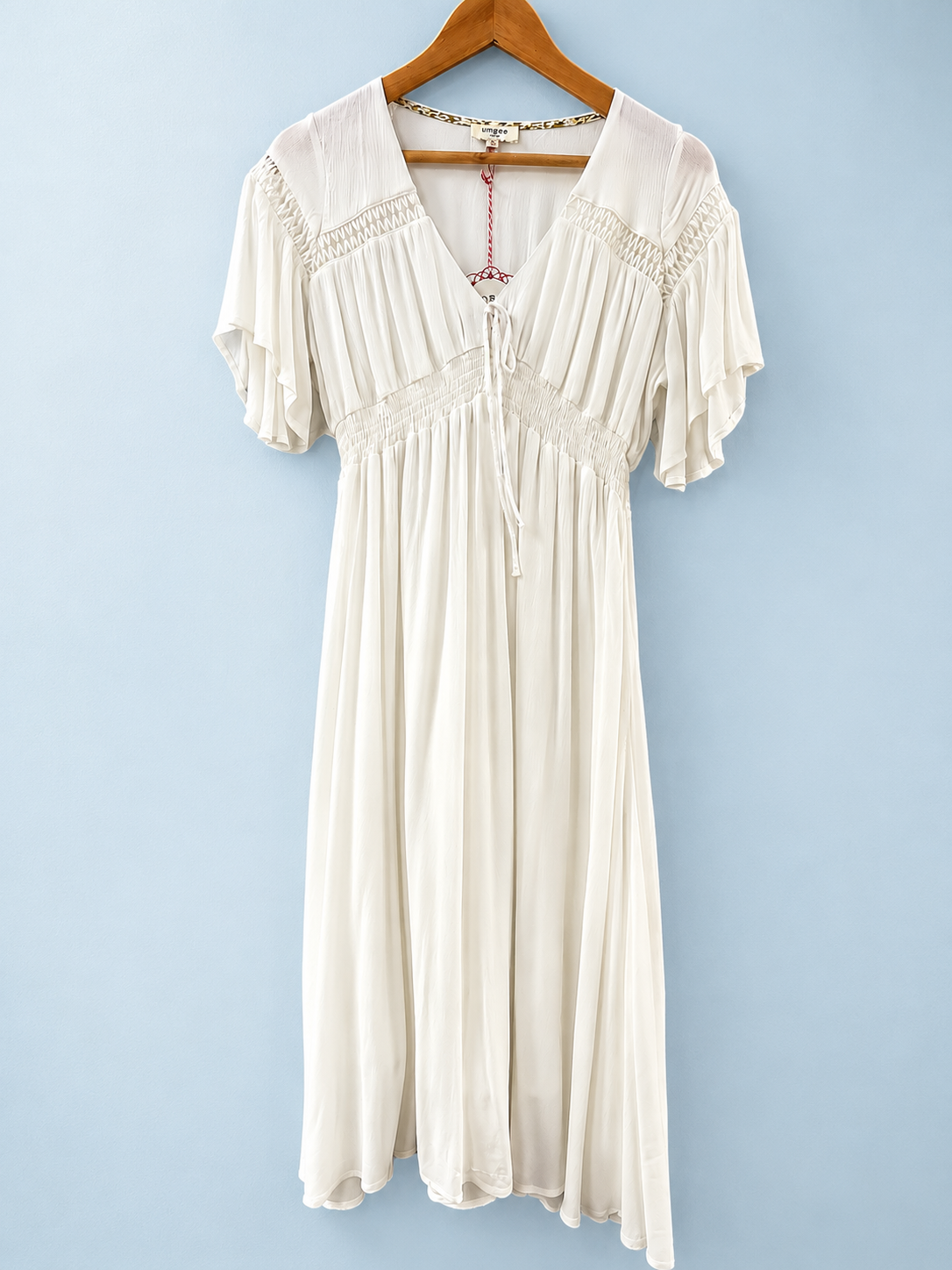 White Midi Dress