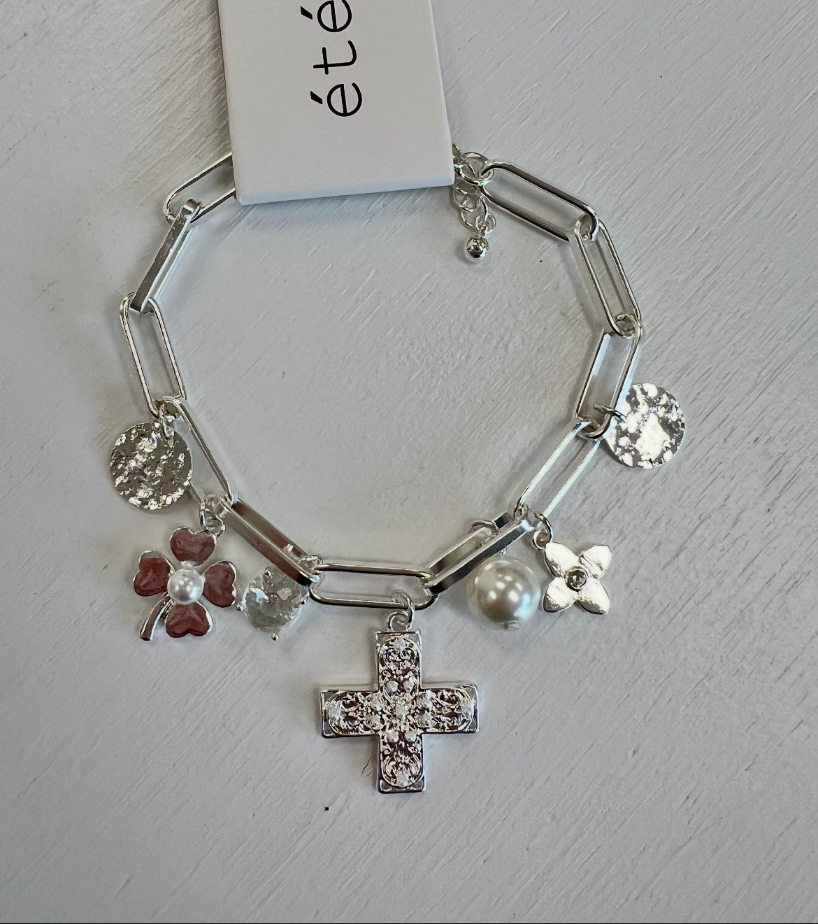 Silver Charm Bracelet