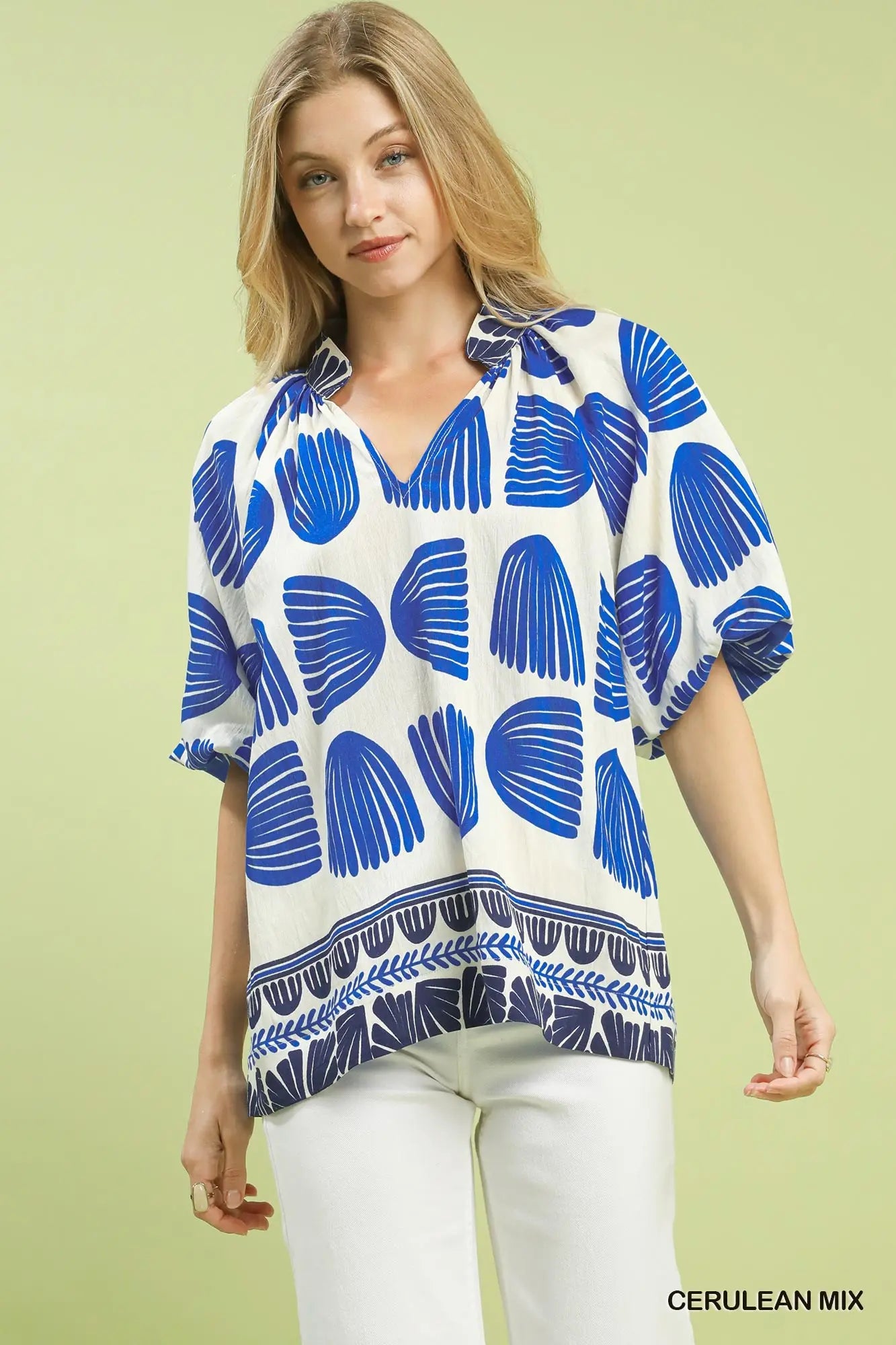 Blue Shell Block Top