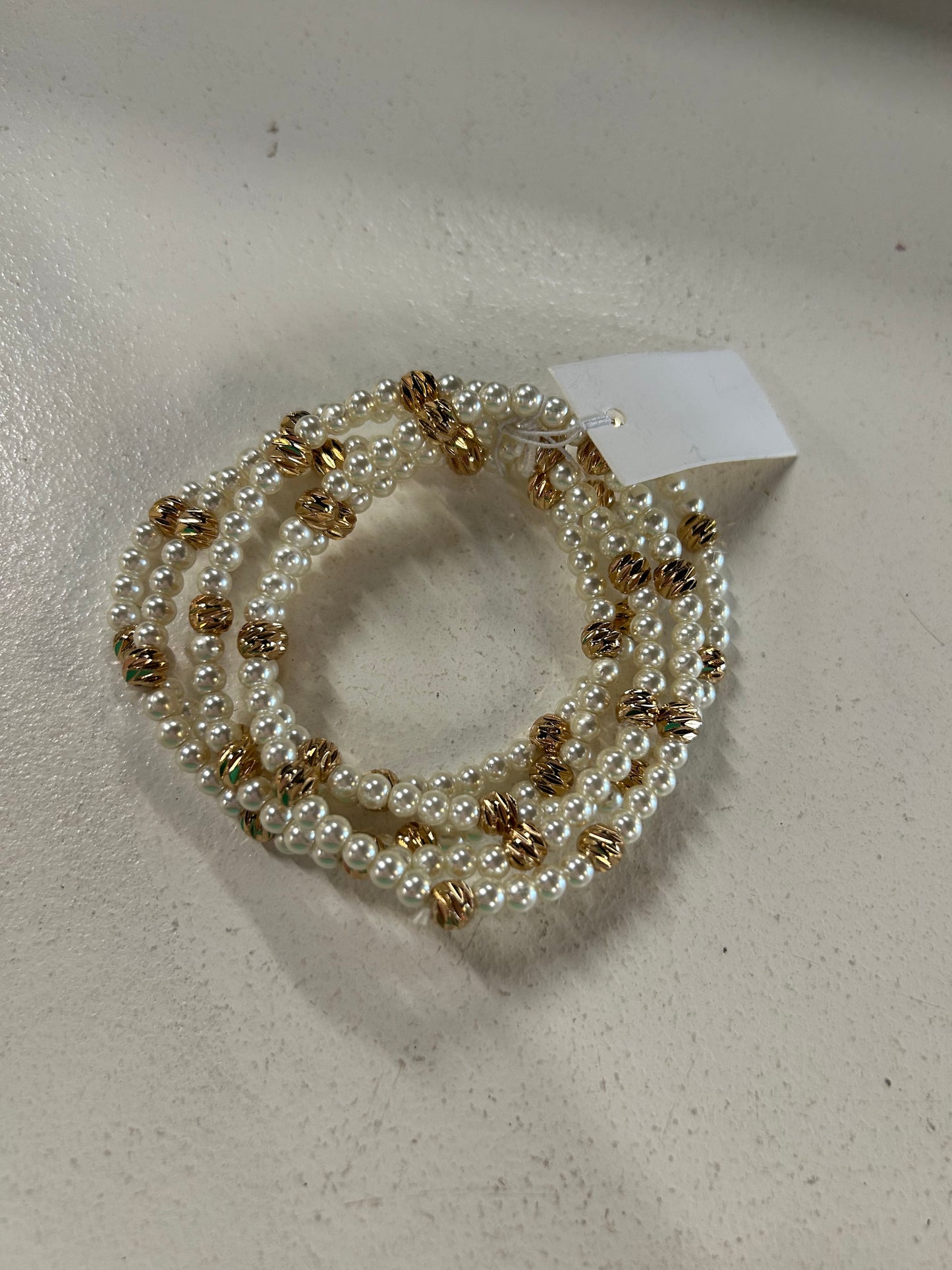 Gold and White Design Stack