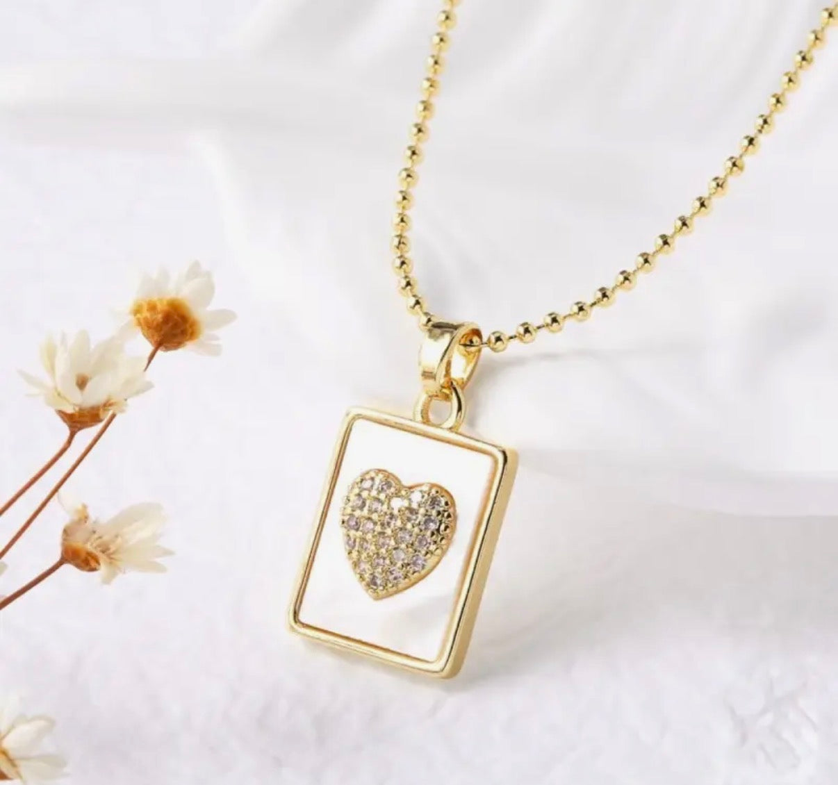 Gold Heart Necklace