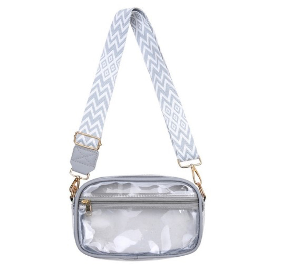 Clear Design Crossbody