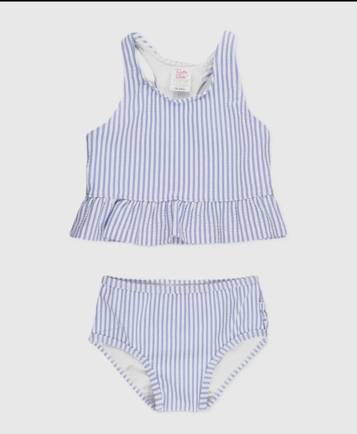 Blue 2 Piece Swimsuit