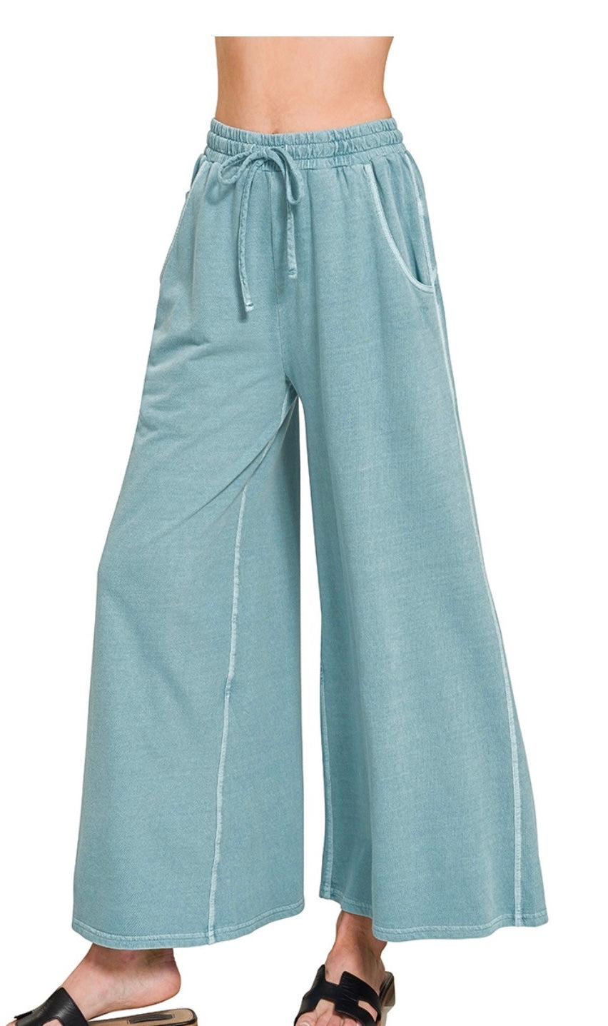 French Terry Drawstring Pants