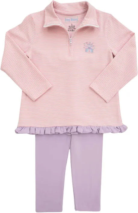 Castle Zip Pullover Set