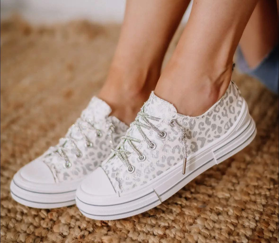 Leopard Print Sneakers