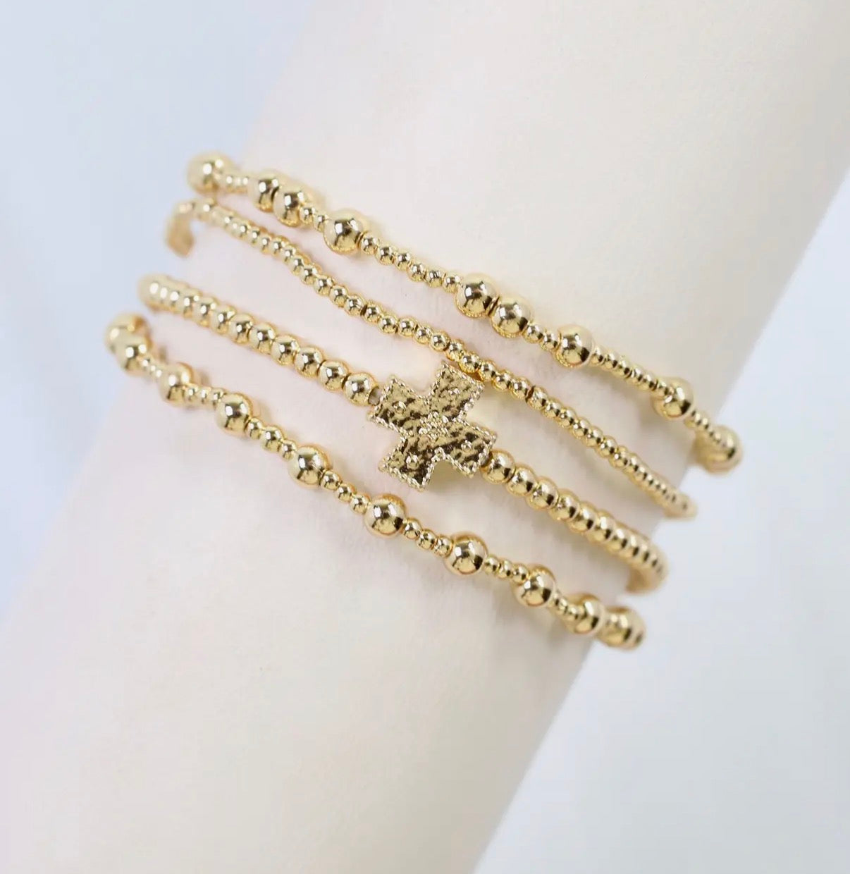 Gold Bracelet Set