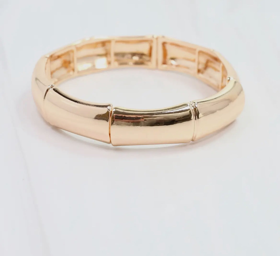Smooth Gold Bracelet