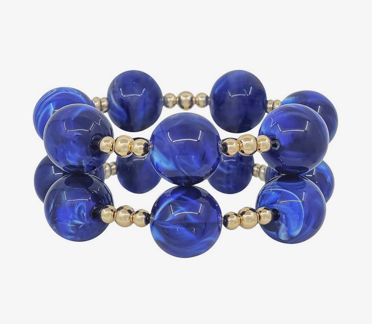 Big Beaded Bracelet Set