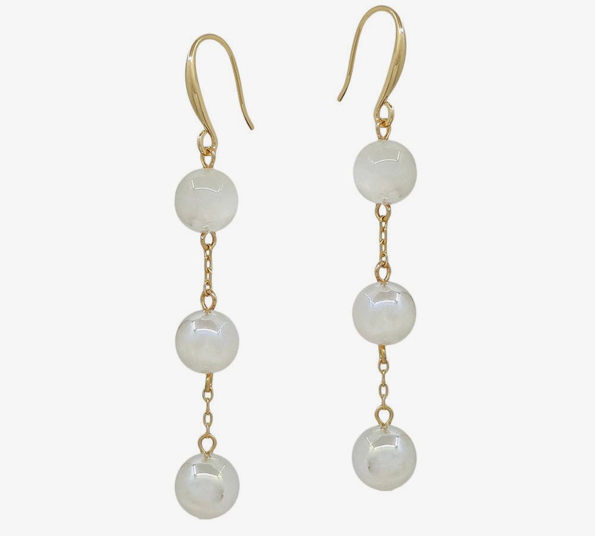 Triple Drop Earrings