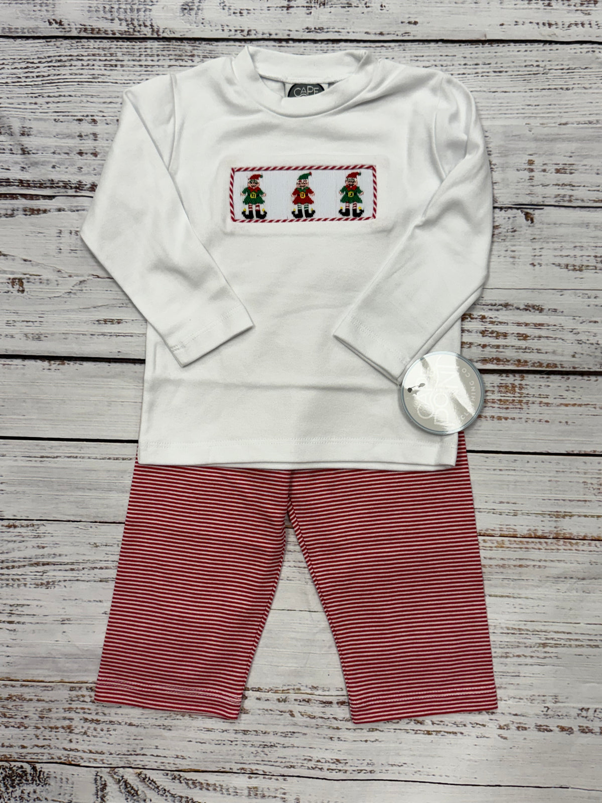Elf Smocked Pant Set