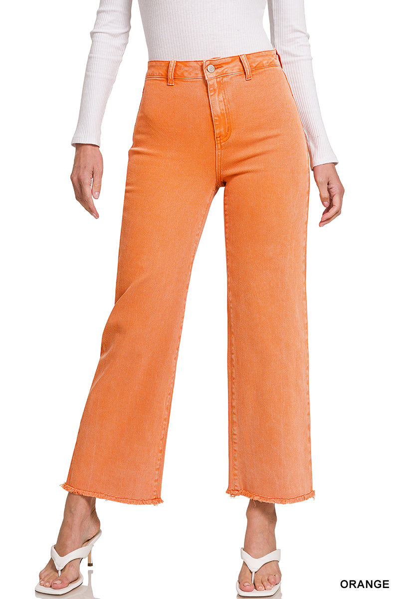 Orange Zenana Jeans