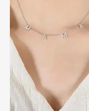 Silver Mama Necklace