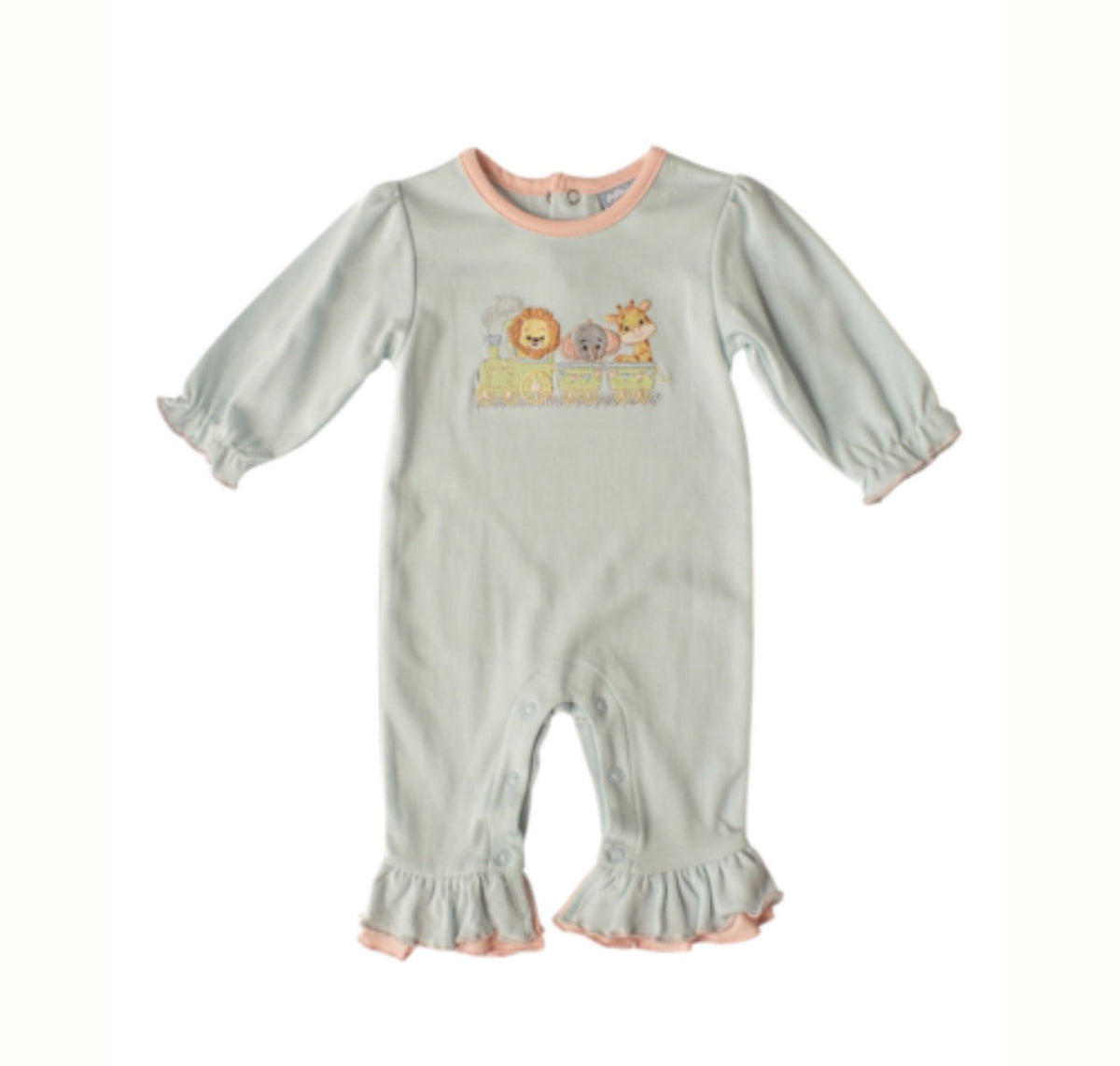 Zoo Train Girls Romper