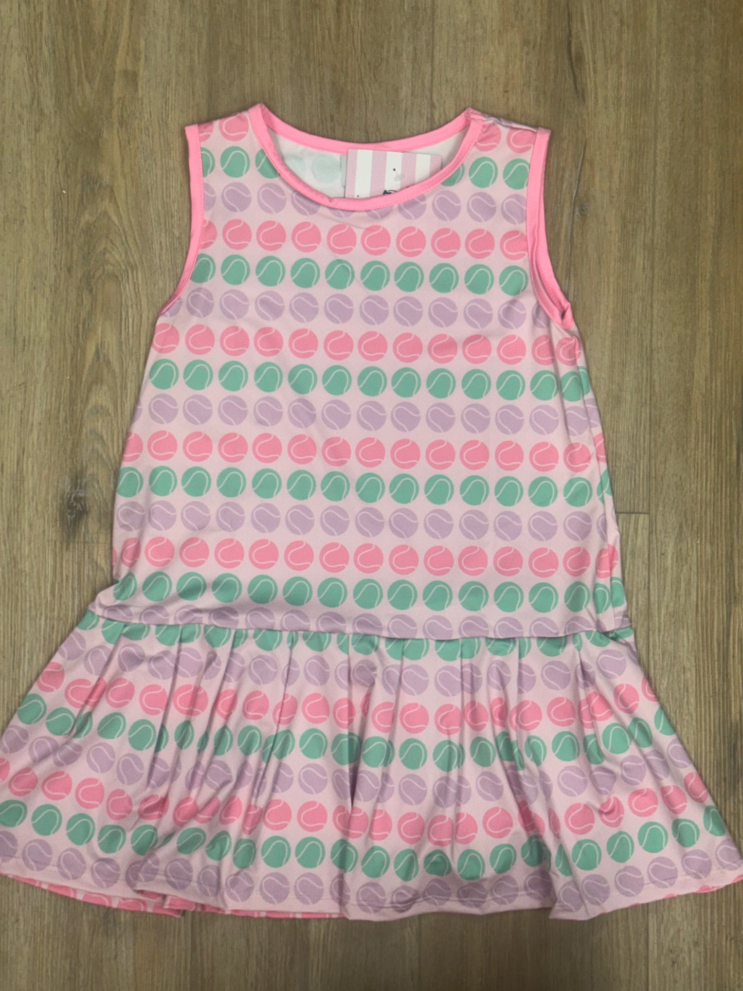 Serve It Up Tennis Ball Stella Dress