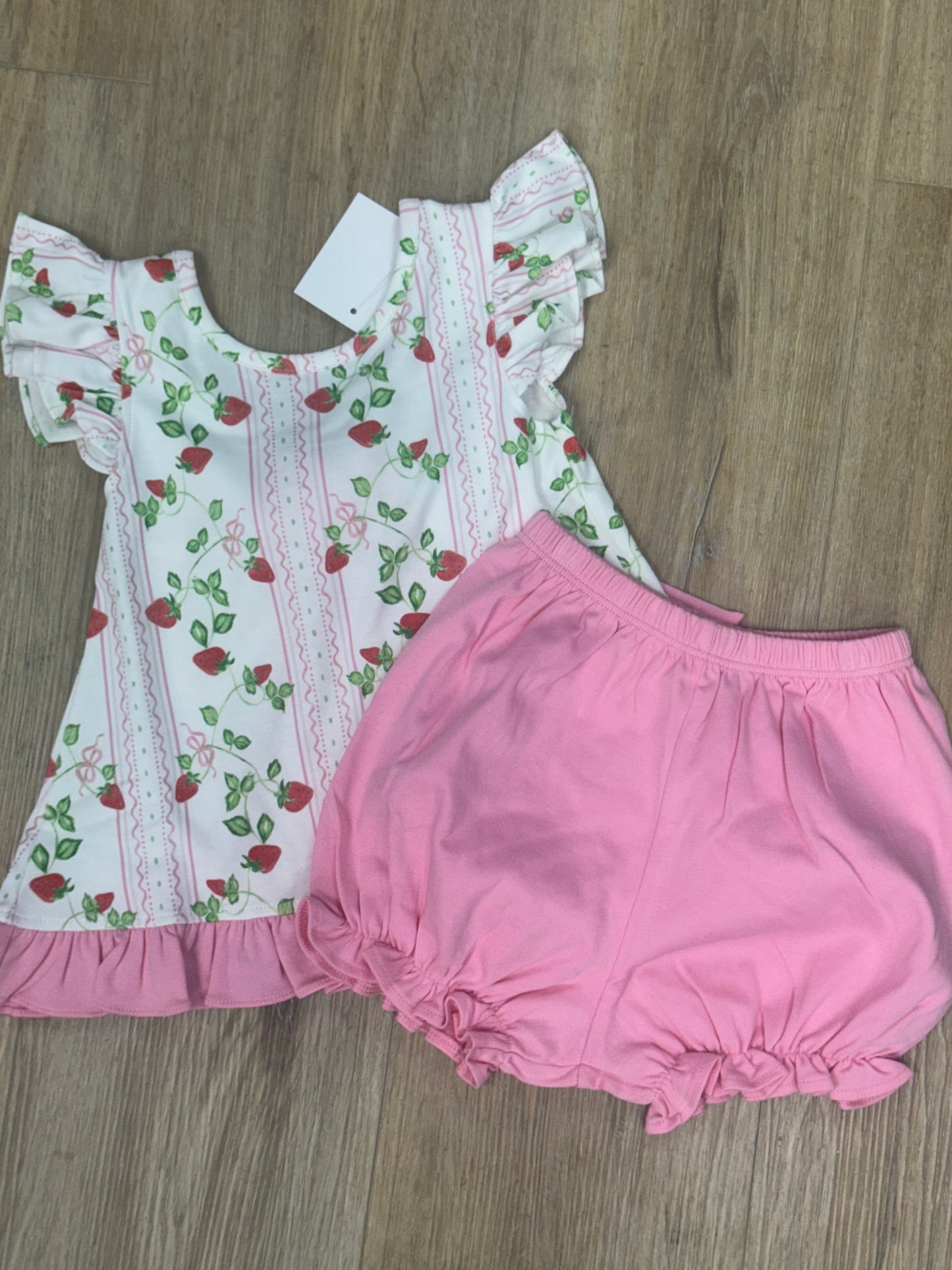 Berry Sweet Mae Bloomer Short Set