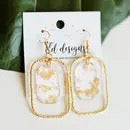 Gold Flecks Earrings