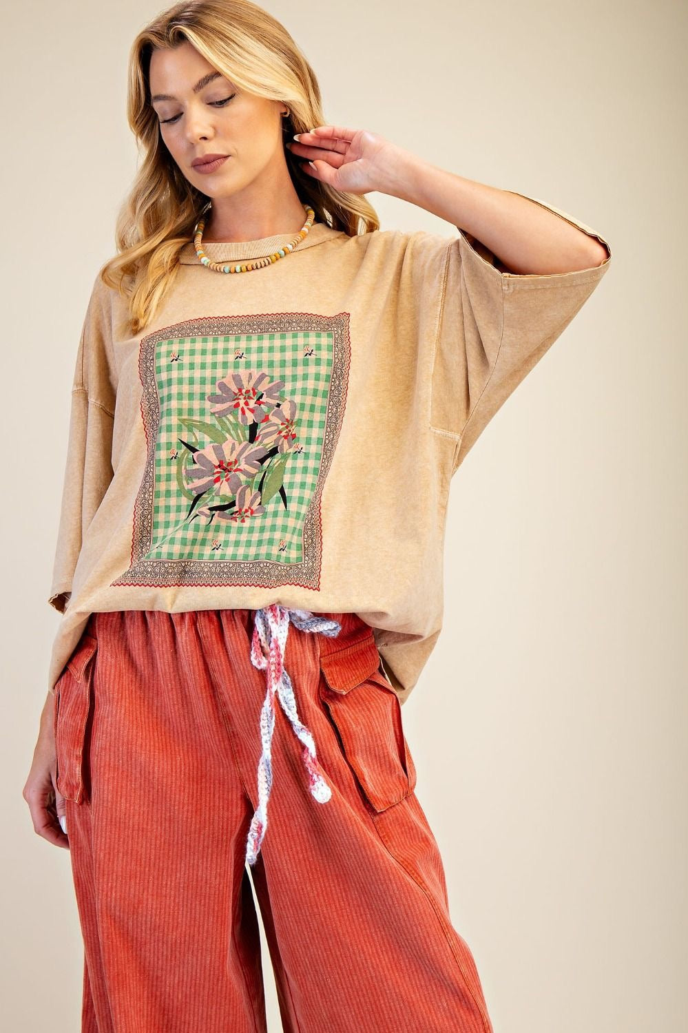 Washed Graphic Tee